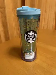 新品未使用スターバックスStarbucksクリスマス限定雪だるまタンブラー