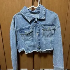 SEE COLOR クロップドデニムジャケット