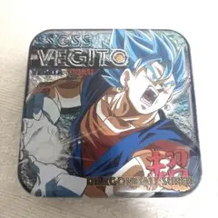 ドラゴンボール　ベジット 缶ケース　お菓子の缶　悟空　ベジータ