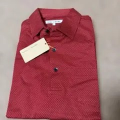 タグ付き新品　blacker by steven alan ドットポロシャツ　Lのサムネイル