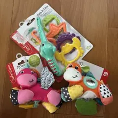 【新品】インファンティーノ おもちゃ おさかなつり ブルブルトイ 3点セット