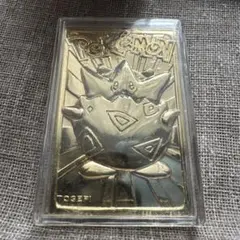 ポケモンカード ピカチュウ 23K 金色 メタルカード 1999 - メルカリ
