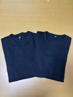 『新品❗️』ソフトリブクルーネックTシャツS 2枚セットUNIQLO