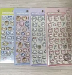 ちいかわ ボンボンドロップシール 第2弾 4種セット サンスター文具
