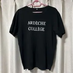 coca 半袖　薄手ニット　ブラック