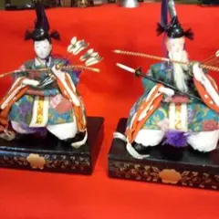 雛人形　 右大臣・左大臣