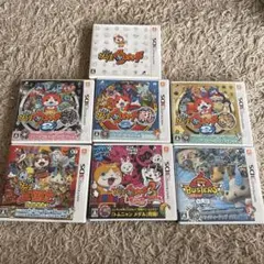3ds妖怪ウォッチゲームソフト6本セット - メルカリ