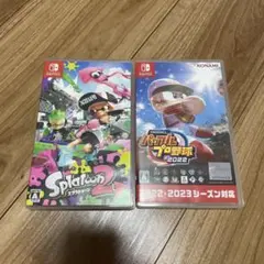 Switch ソフト 2本セット　パワプロ2022/スプラトゥーン2