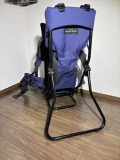 小川テント ogawa ハイ&ロー2ウェイチェア 中古 ブルー×ネイビー