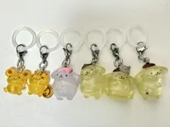 ポムポムプリンめじるしアクセサリー 6点セット