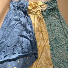 マウナロア　ブルーバード　ワンピース3点