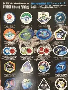日本の宇宙開発公式ミッションマークシール