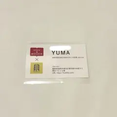 BUDDiiS YUMA 名刺