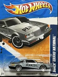 Hotwheels BUICK GRAND NATIONAL シルバー