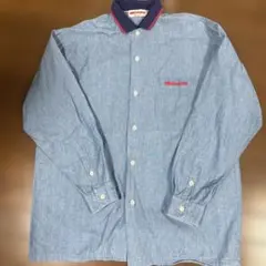 【希少!】90s vintage miki HOUSE メンズ デニムシャツ Lのサムネイル