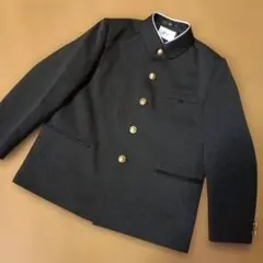 【美品】フォーマル 折襟 黒 150