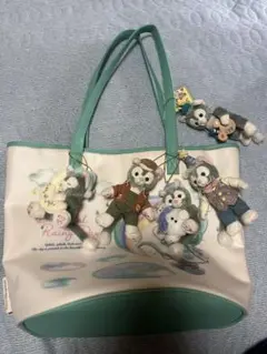ジェラトーニ　ぬいぐるみバッチ　トートバッグ