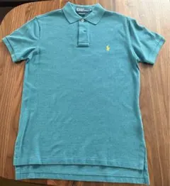 【Polo by Ralph Lauren】ターコイズ ポロシャツ サイズS