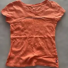ジャザサイズ　オレンジ 半袖Tシャツ cardio is strength