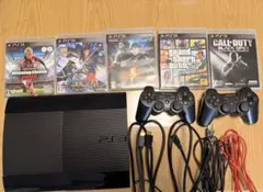【美品】PS3 本体 CECH-4300C 500GB コントローラー2個 動作