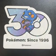 ポケモン 30周年記念 ラグラージ ステッカー - メルカリ