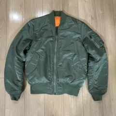 Alpha industries MA-1 フライトジャケット オリーブグリーン