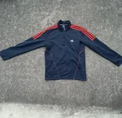 00s adidas ハーフジップ