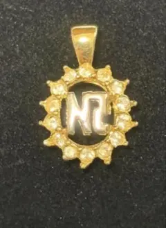 NINARICCIラインストーン ペンダントトップ チャーム