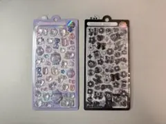 【正規品】新品未開封 ボンボンドロップシール クーリア　紫ネコと黒リボンセット