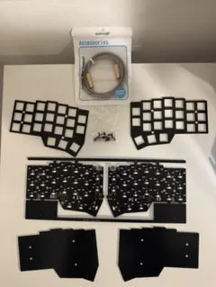 【新品】corne v4 cherry はんだのいらない組み立てキット