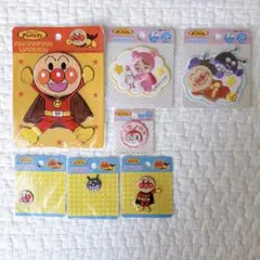 【入園準備】アンパンマン ワッペン 7点セット（一部使用あり）