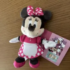 Disney namco ぬいぐるみ　マスコット　ミニー　GO FOR IT!