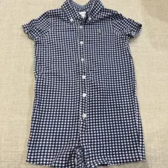 Ralph Lauren チェック柄ロンパース 12M