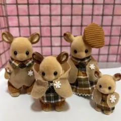 シルバニアファミリー　ハンドメイド服　家族コーデ　１５６