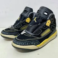 稀少 NIKE JORDAN SPIZIKE PS 黒黄 US1Y 20cm