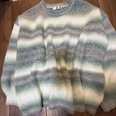 Linoluce グラデーションセーター Lサイズ