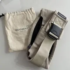 GOOSEKET トドラー スリング ベージュ 収納袋付き