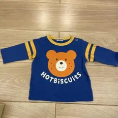 HOT BISCUITS クマプリント Tシャツ 70cm