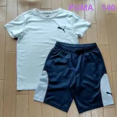 PUMA Tシャツとショートパンツセット　140サイズ　記名なし