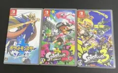 ポケットモンスター ソード & Splatoon 2 & 3 セット