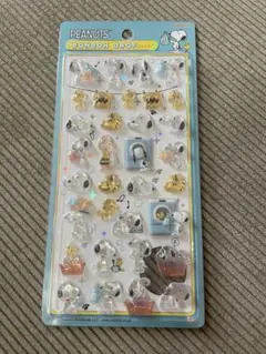 スヌーピー　PEANUTS ボンボンドロップシール 新品　正規品　ランドリー