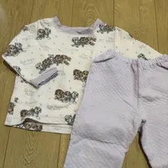 長袖パジャマ 上下セット 100 パウパト ユニクロ