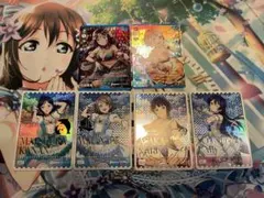 アニメキャラクター トレーディングカード 6枚セット