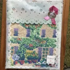 Enjeau アンジョー　シェニール織 ハンカチ