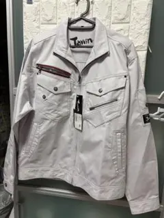新品 ワークマンJawin シルバー 作業着ジャケット