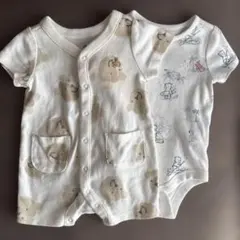 【baby GAP】0-3months ロンパース・ボディスーツ2枚セット