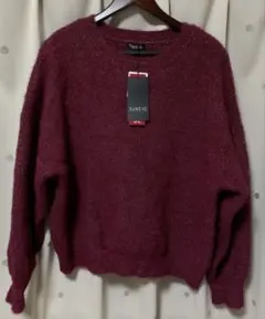 SUREVE バーガンディ 5L ニットセーター