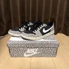 AIR JORDAN 1 LOW BLACK CEMENT ブラックセメント