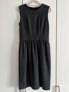 アルアバイル　チェック ストレッチノースリーブワンピース　美品　Mのサムネイル