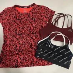 Nike RI-FIT TシャツとReebokブラトップ2枚セット